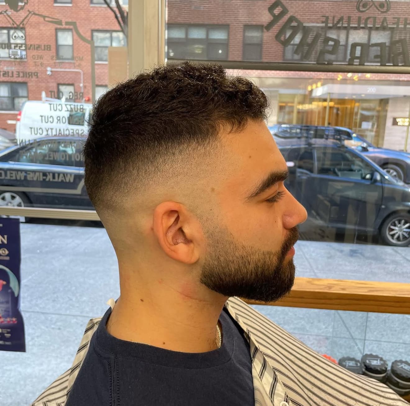Customer haircut style 3